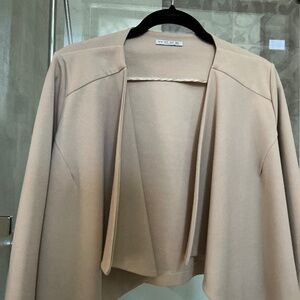 HOPE Draped Open Front Jacket